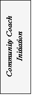 Text Box: Community Coach
Initiation 
